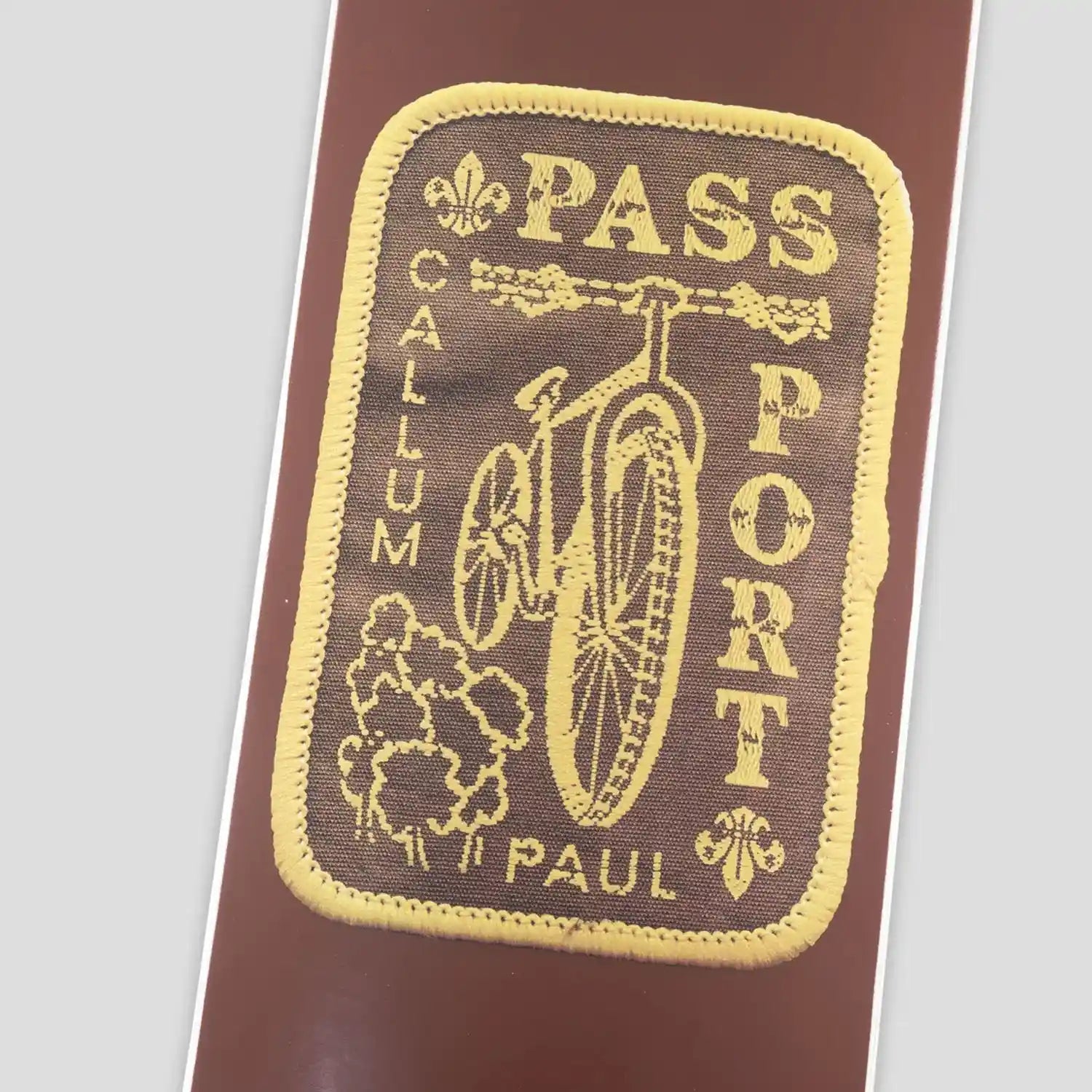Passport Callum Paul Patch Series Deck (8.5") - Tiki Room Skateboards - 2