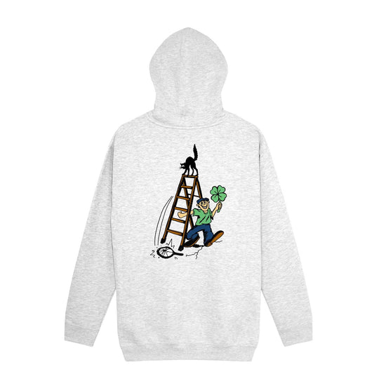 Passport Dumb Luck Ladder Hoodie, ash - Tiki Room Skateboards - 1