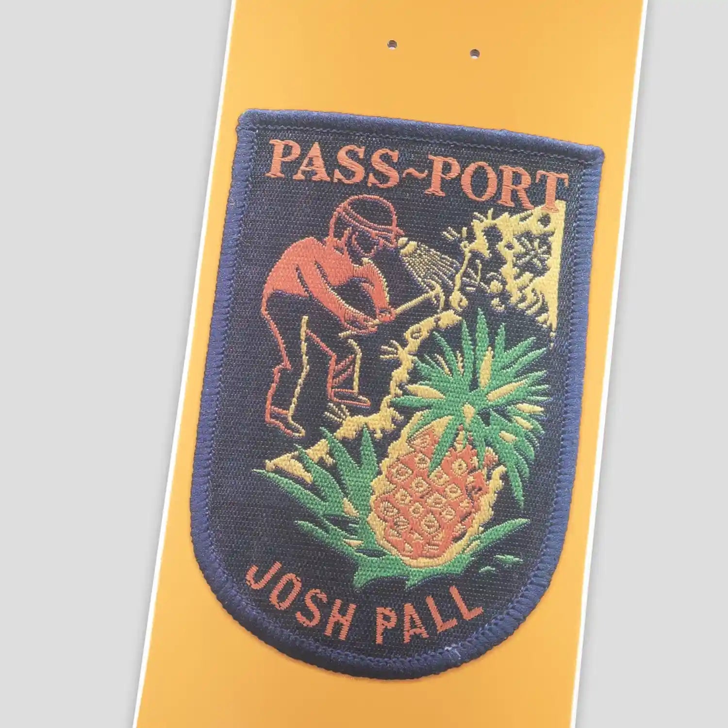 Passport Josh Pall Patch Series Deck (8.38") - Tiki Room Skateboards - 2