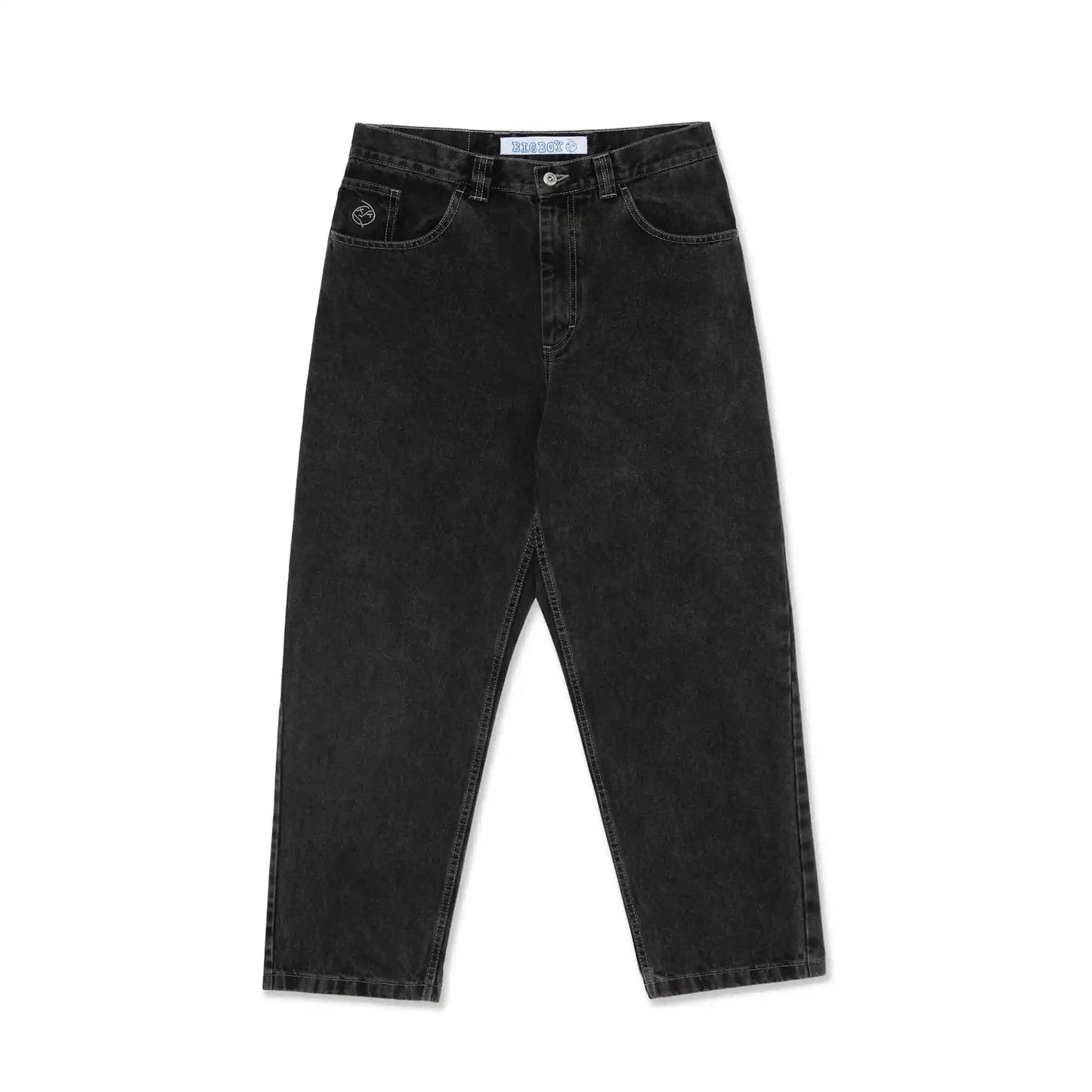 Polar Big Boy Jeans, silver black - Tiki Room Skateboards - 2