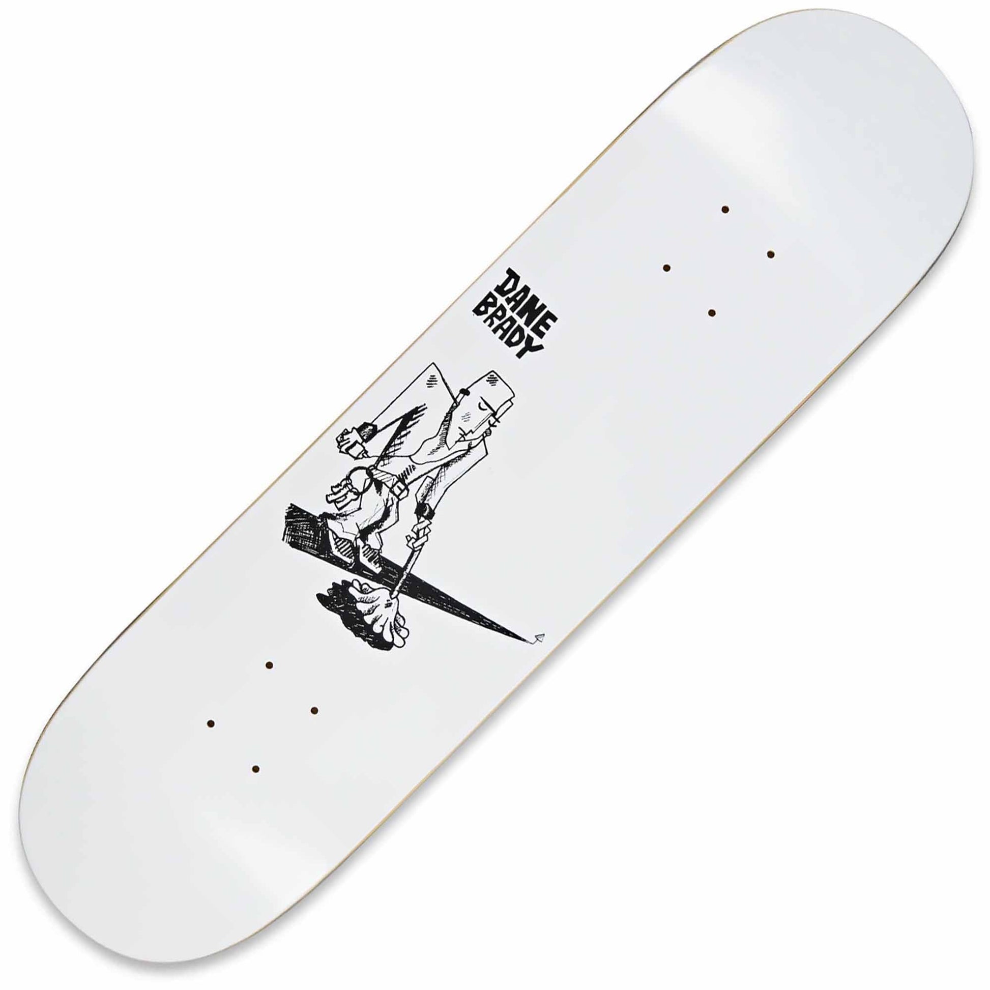 Polar Dane Brady "Mopping" Deck (8.25”) - Tiki Room Skateboards - 1