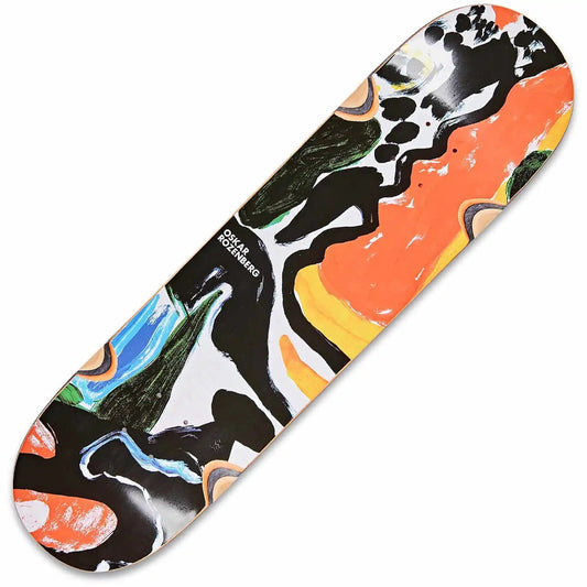 Polar Oskar Rozenberg "Facescape" Wheel Well Deck (8.25") - Tiki Room Skateboards - 1