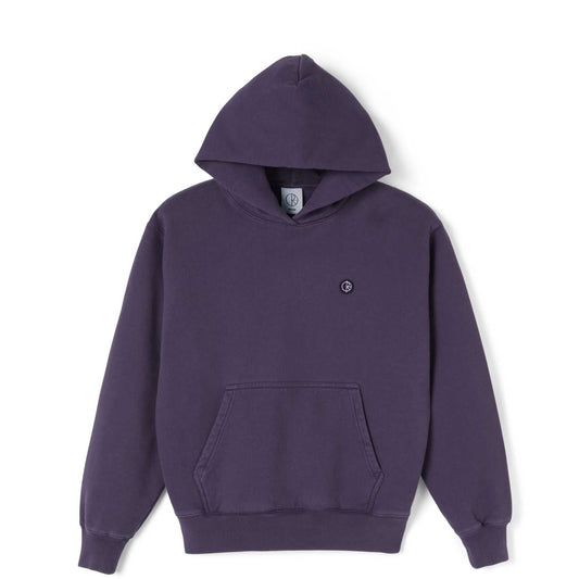 Polar Patch Hoodie, dark violet - Tiki Room Skateboards - 1