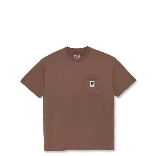 Polar Pocket Tee, rust - Tiki Room Skateboards - 1