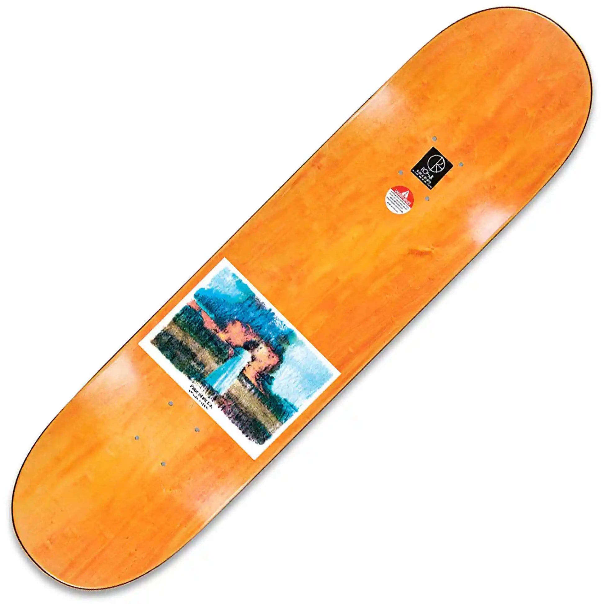 Polar Roman Gonzalez Burning World Deck (8.25") - Tiki Room Skateboards - 2
