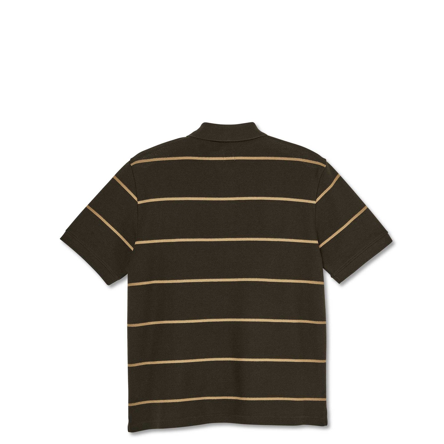 Polar Stripe Polo Shirt, Brown - Tiki Room Skateboards - 2