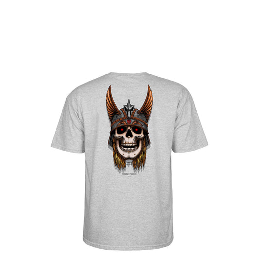 Powell-Peralta Anderson Skull Tee, athletic heather - Tiki Room Skateboards - 1