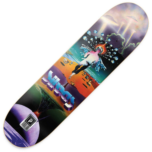 Primitive Silvas Time And Space Deck (8.25") - Tiki Room Skateboards - 1