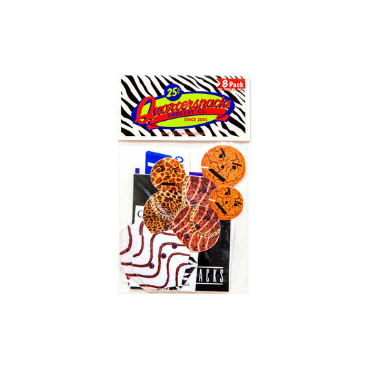 Quarter Snacks Sticker Pack - Tiki Room Skateboards - 1