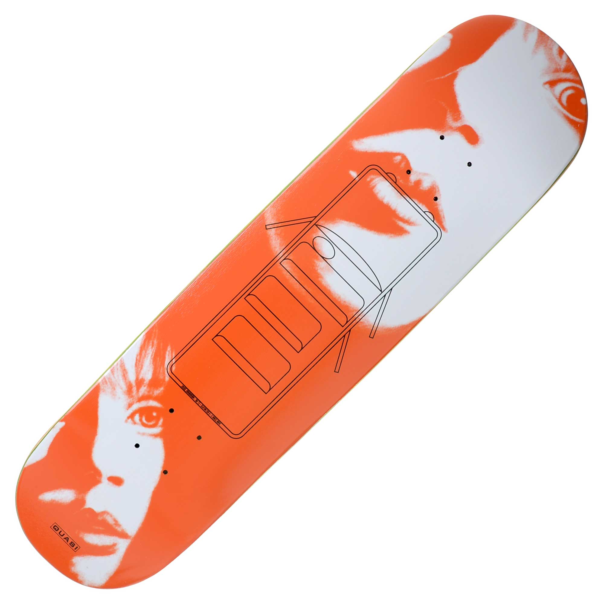 Quasi Johnson 4-wheel Drive Deck (8.25) - Tiki Room Skateboards