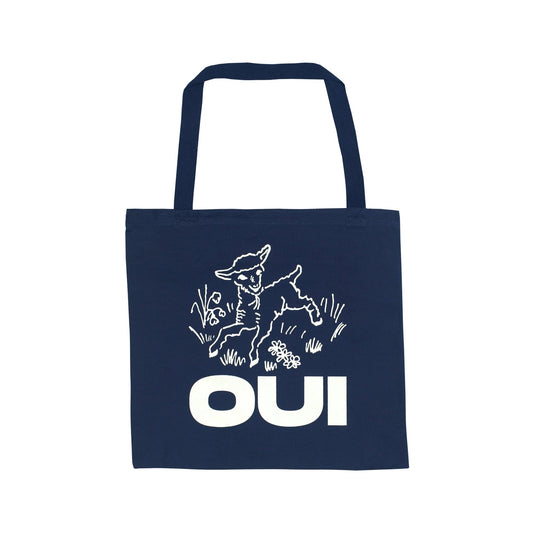 Quasi Oui Tote, navy - Tiki Room Skateboards - 1