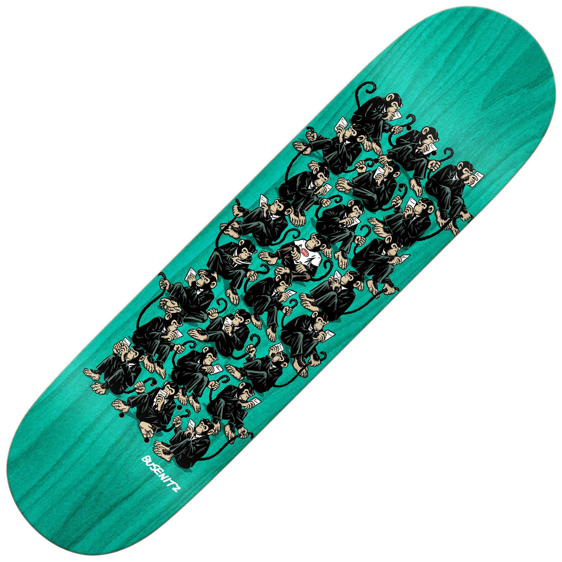 Real Busenitz Monkey Business deck (8.38") - Tiki Room Skateboards - 1