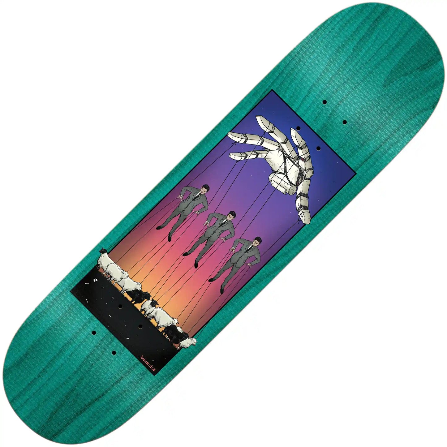 Real Busenitz Overlord Full SE Deck (8.5”) - Tiki Room Skateboards - 1