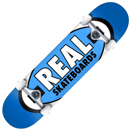 Real Classic Oval Blue Md Complete (7.75) - Tiki Room Skateboards - 1