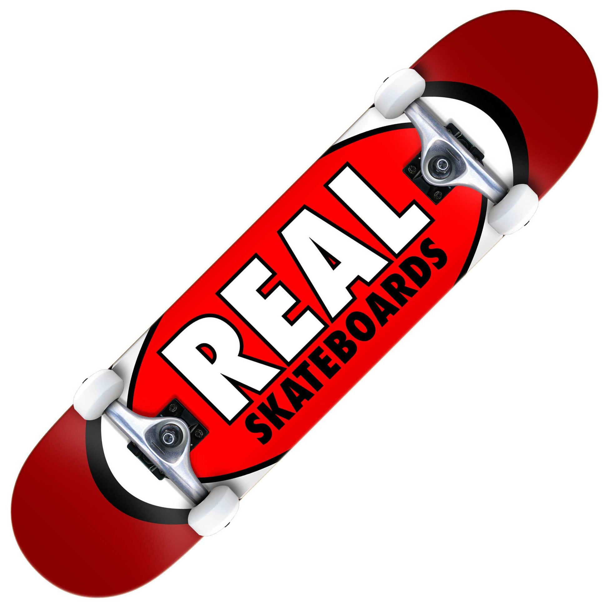 Real Classic Oval Red Mini Complete (7.3) - Tiki Room Skateboards - 1