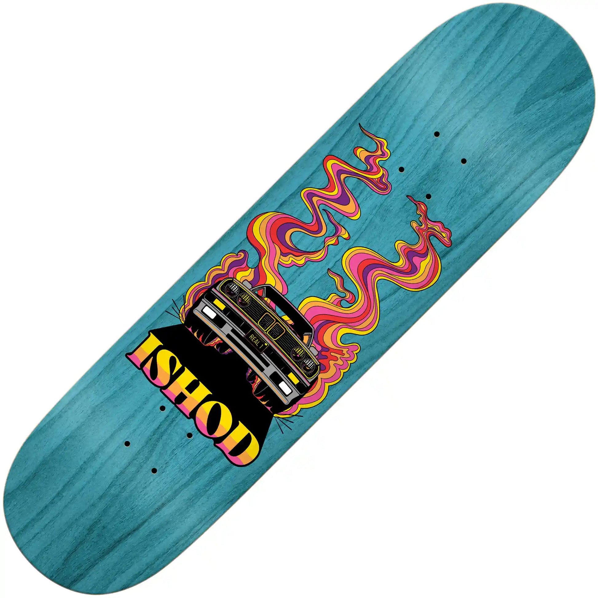 Real Ishod Burnout Deck (8.38”) - Tiki Room Skateboards - 1
