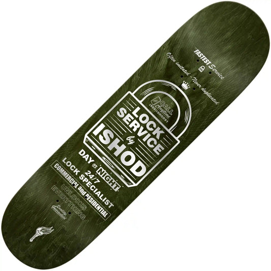 Real Ishod On Lock Deck (8.38") - Tiki Room Skateboards - 1