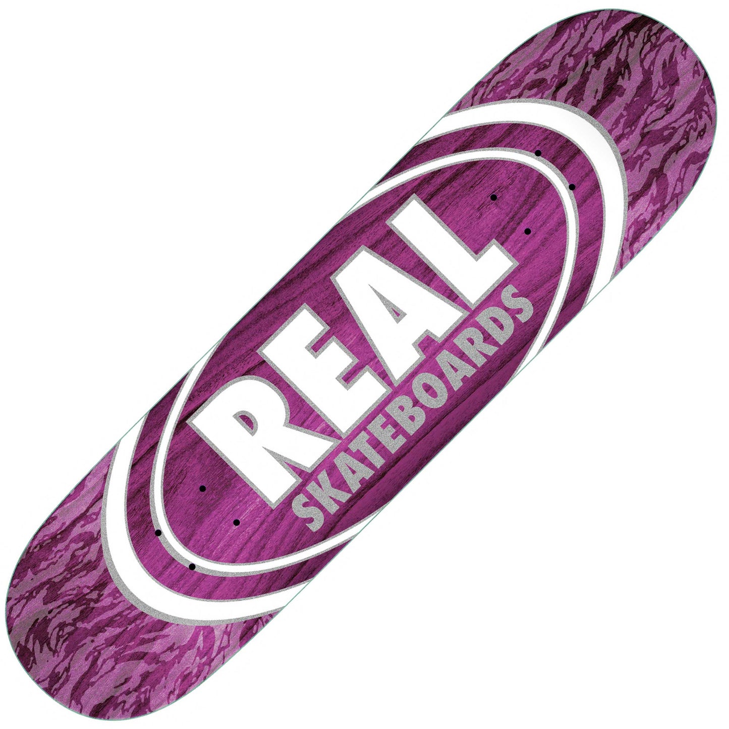 Real Oval Patterns Team series deck (8.06") - Tiki Room Skateboards - 1