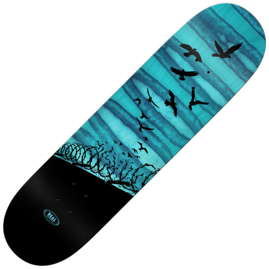 Real Set Free Spectrum Deck (8.25"), blue - Tiki Room Skateboards - 1