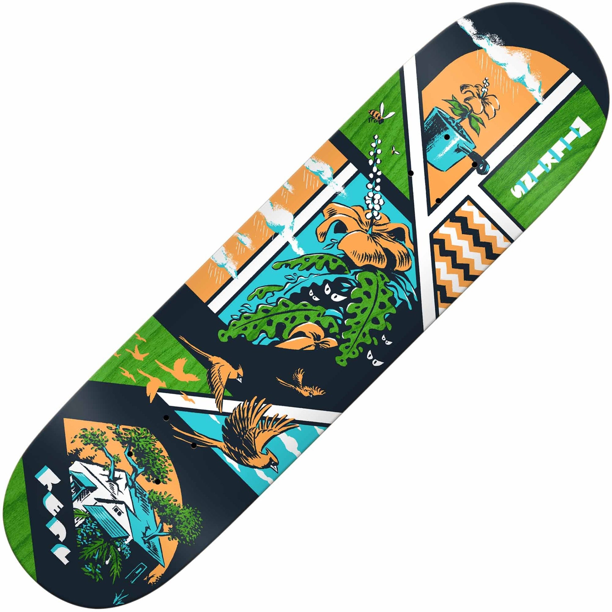 Real Wilkins Storyboard Full SE Deck (8.5”) - Tiki Room Skateboards - 1