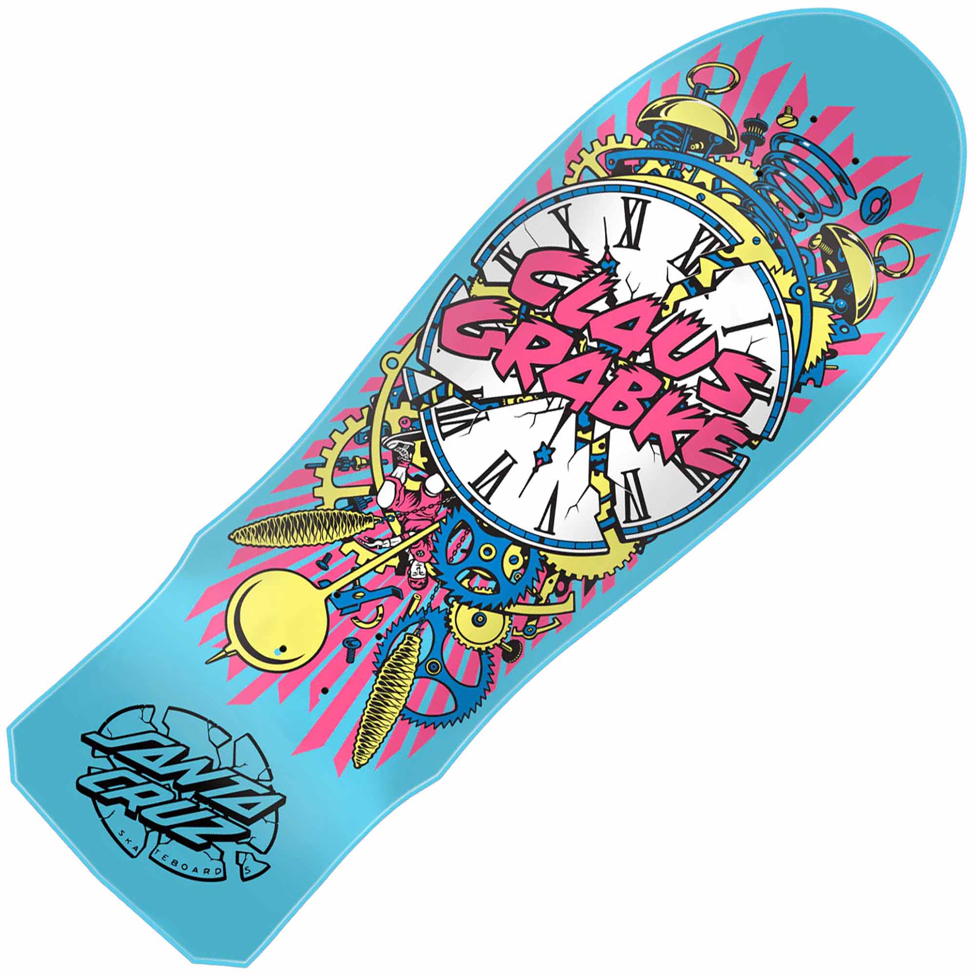 Santa Cruz Grabke Exploding Clock Reissue Deck (10”x30