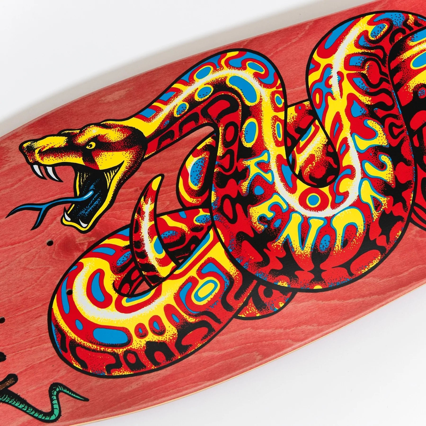 Santa Cruz Kendall Snake Reissue Deck (9.975" X 30.125") - Tiki Room Skateboards - 3