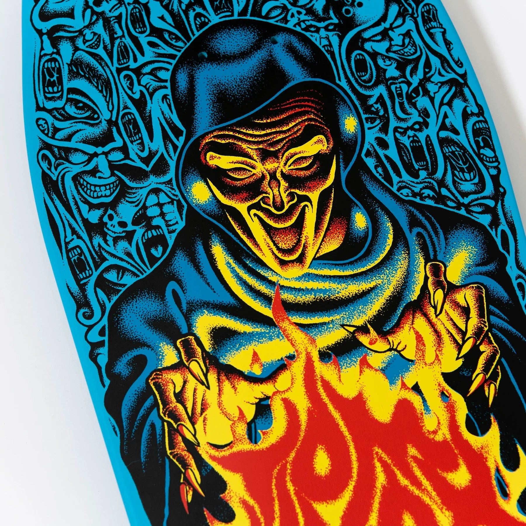 Santa Cruz Knox Firepit Reissue Deck (10.07" X 31.275") - Tiki Room Skateboards - 2