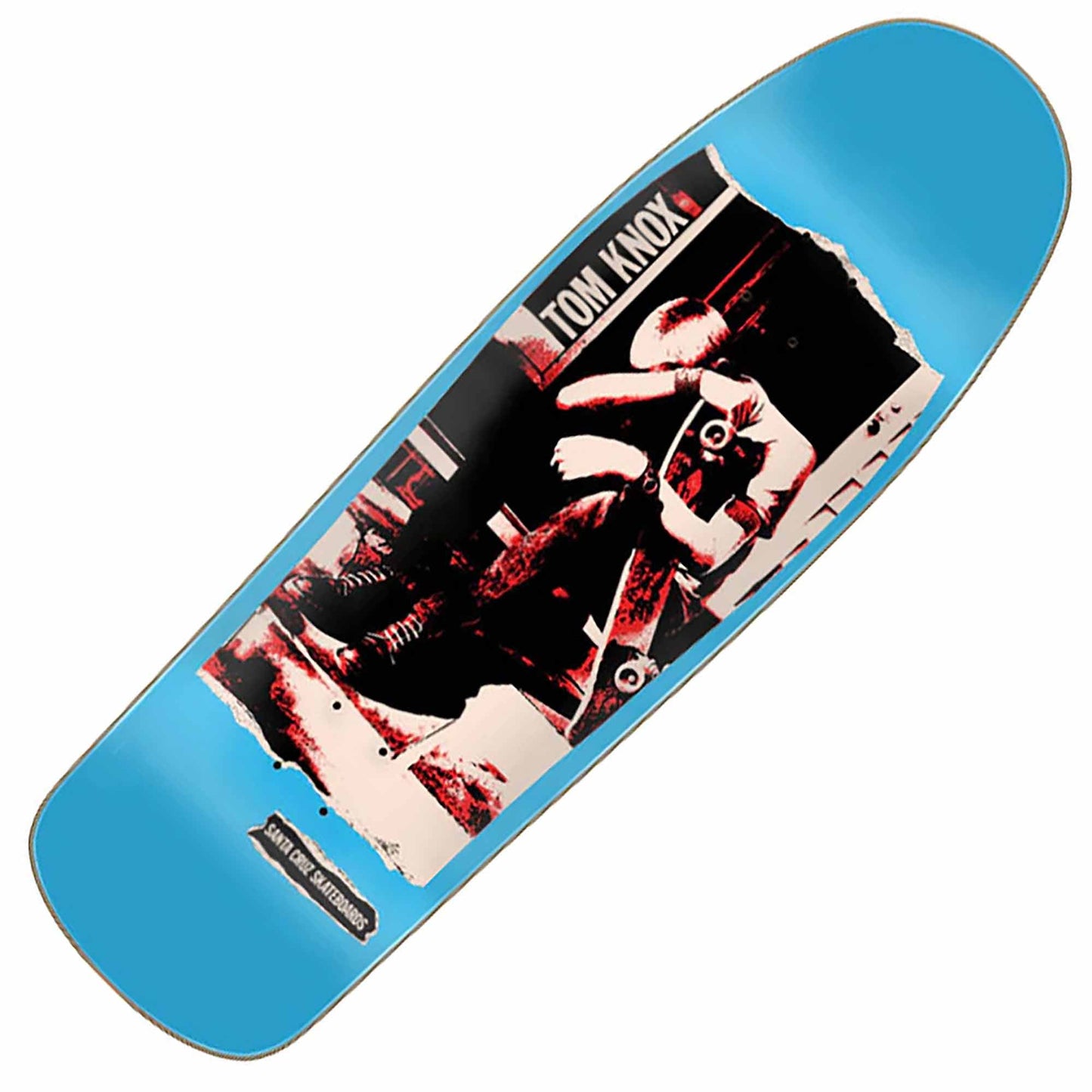 Santa Cruz Knox Punk Reissue Deck (9.98") - Tiki Room Skateboards - 1