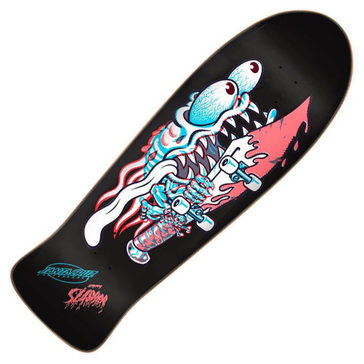 Santa Cruz Meek Slasher Decoder Reissue Deck (10.1”) - Tiki Room Skateboards - 1