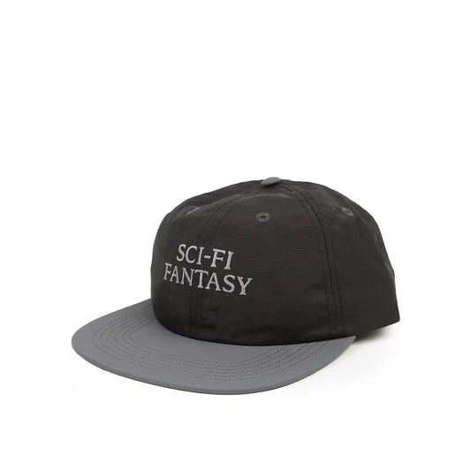 Sci-Fi Fantasy Nylon Logo Hat, black - Tiki Room Skateboards - 1