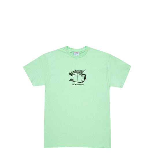 Sci-Fi Fantasy Xerox Tee, seafoam - Tiki Room Skateboards - 1
