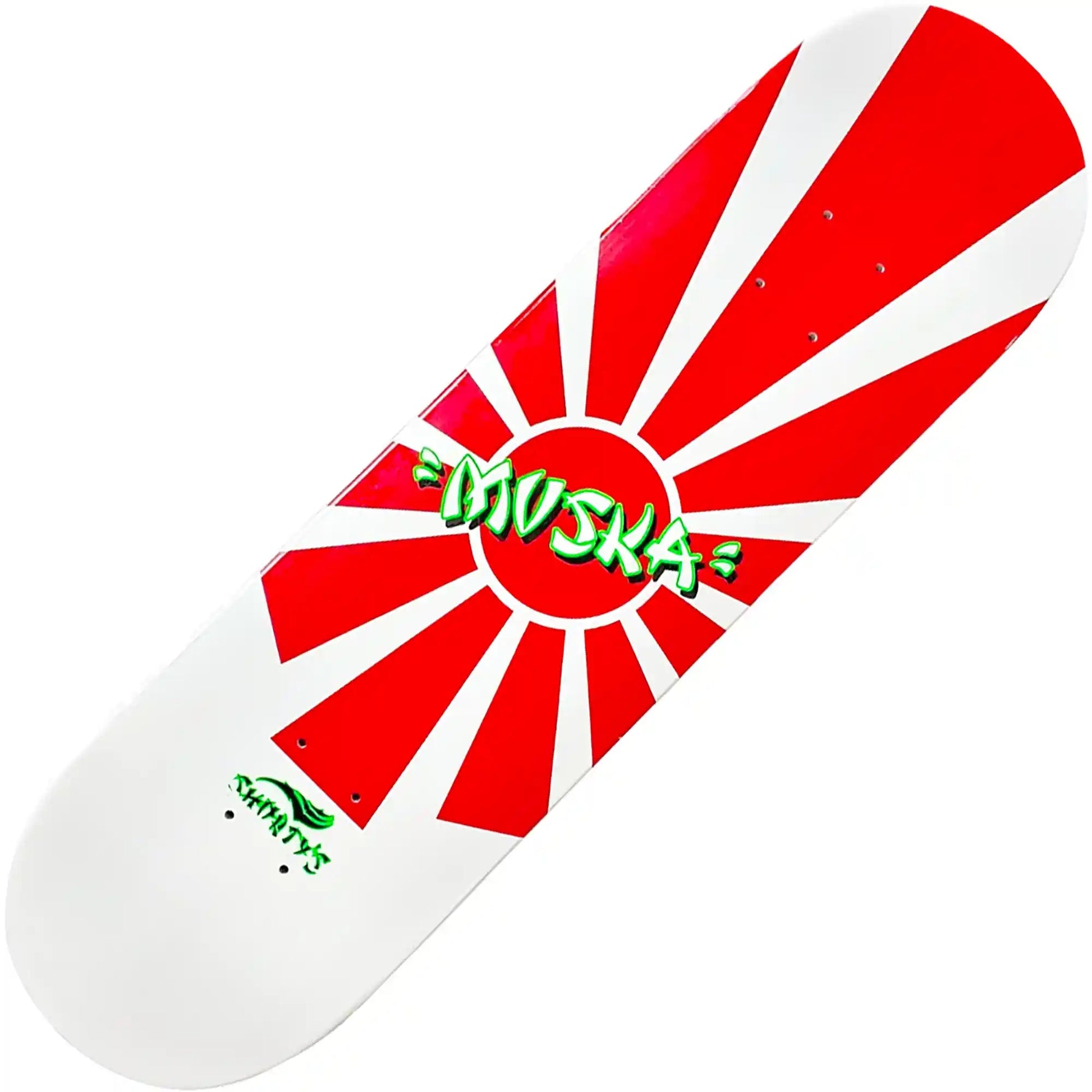 Shorty's Muska Sun Deck (Red) (8.25") - Tiki Room Skateboards - 1