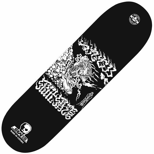 Skull Skates Sixty Sixx Doom Deck (9.0") - Tiki Room Skateboards - 1