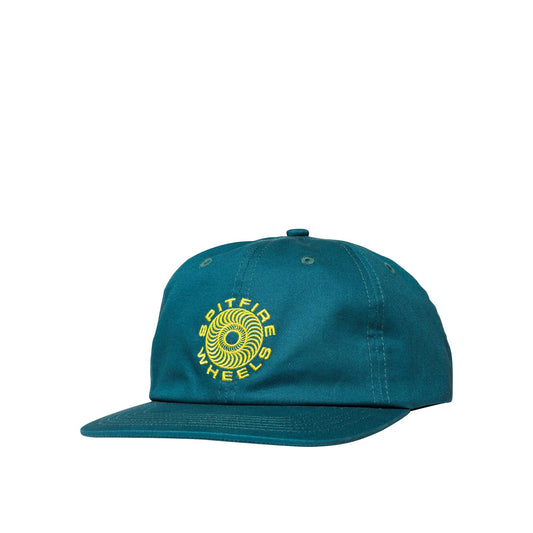 Spitfire Classic '87 Swirl Strapback, blue/yellow - Tiki Room Skateboards - 1