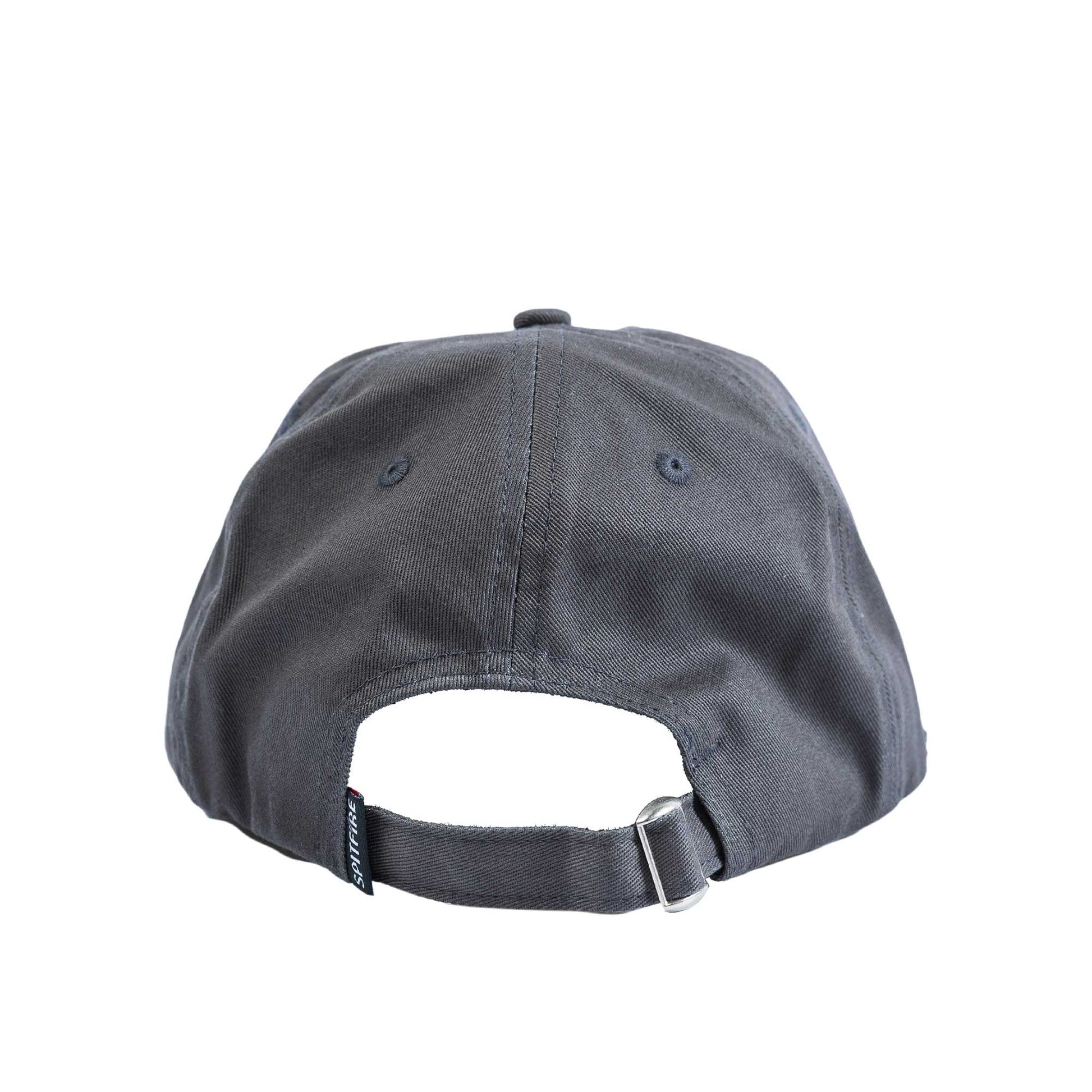 Spitfire Classic '87 Swirl Strapback Hat, charcoal/gold Tiki