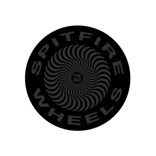 Spitfire Classic Blackout sticker (medium) - Tiki Room Skateboards - 1