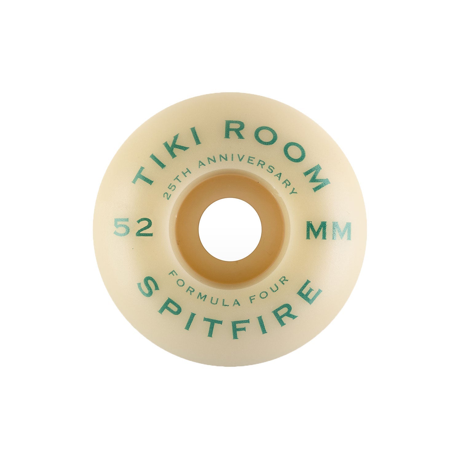 Spitfire Formula Four 99 Tiki Room 25th Anniversary classic wheel (52mm) - Tiki Room Skateboards - 2