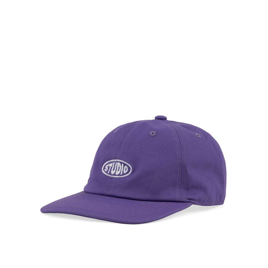 Studio Bubble 6 Panel Hat, light purple - Tiki Room Skateboards - 1