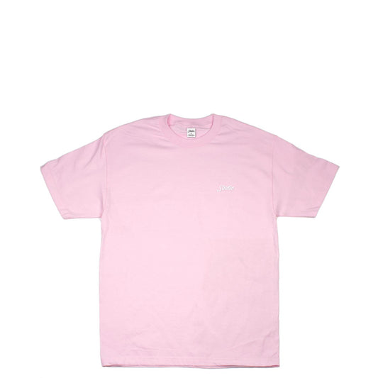 Studio Small Script Tee, light pink - Tiki Room Skateboards - 1