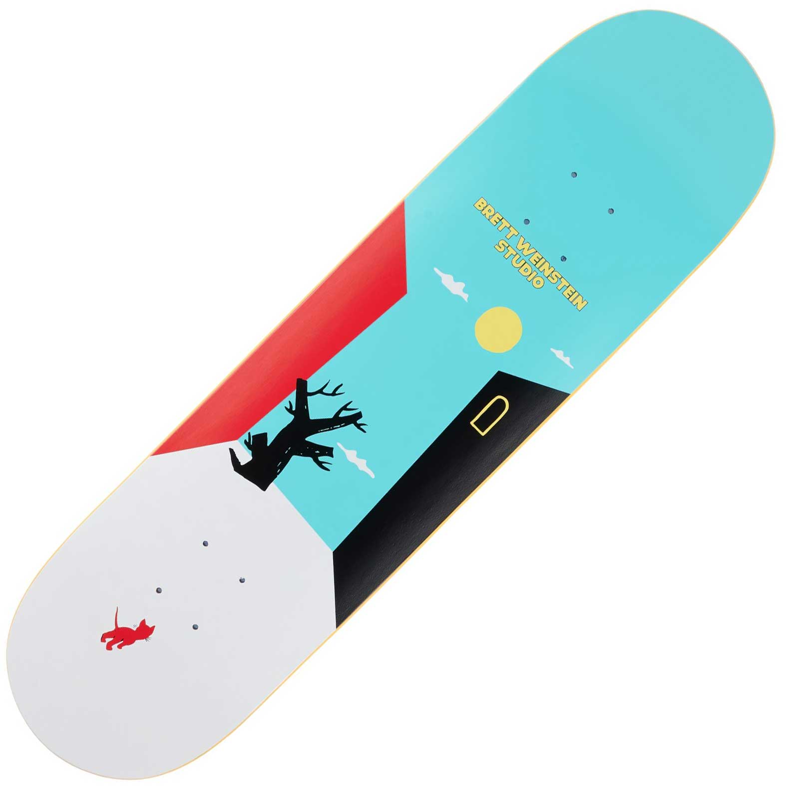 Studio Weinstein Alley Cat Deck (8.375") - Tiki Room Skateboards - 1