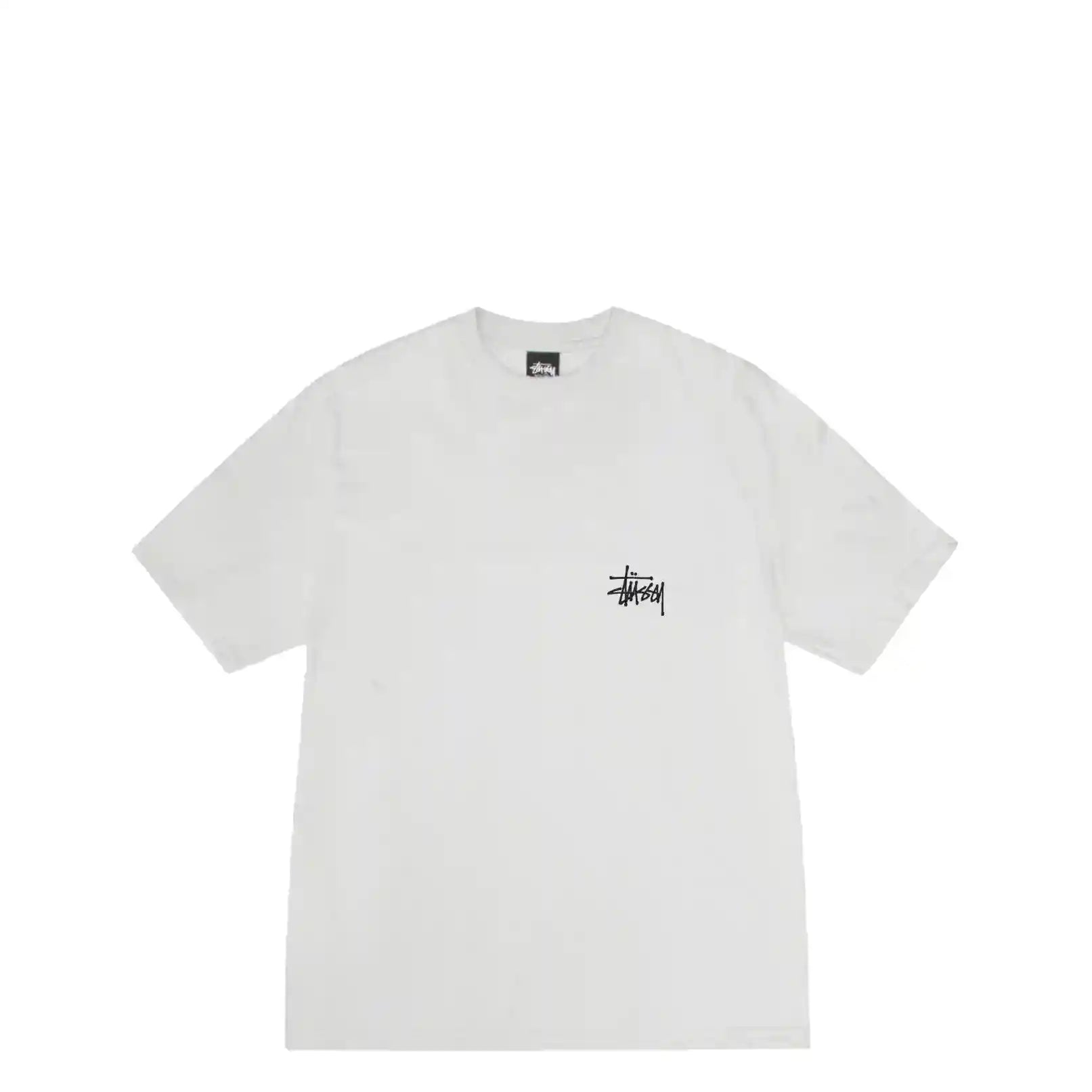 Stussy Basic Stussy Tee, fog - Tiki Room Skateboards - 2