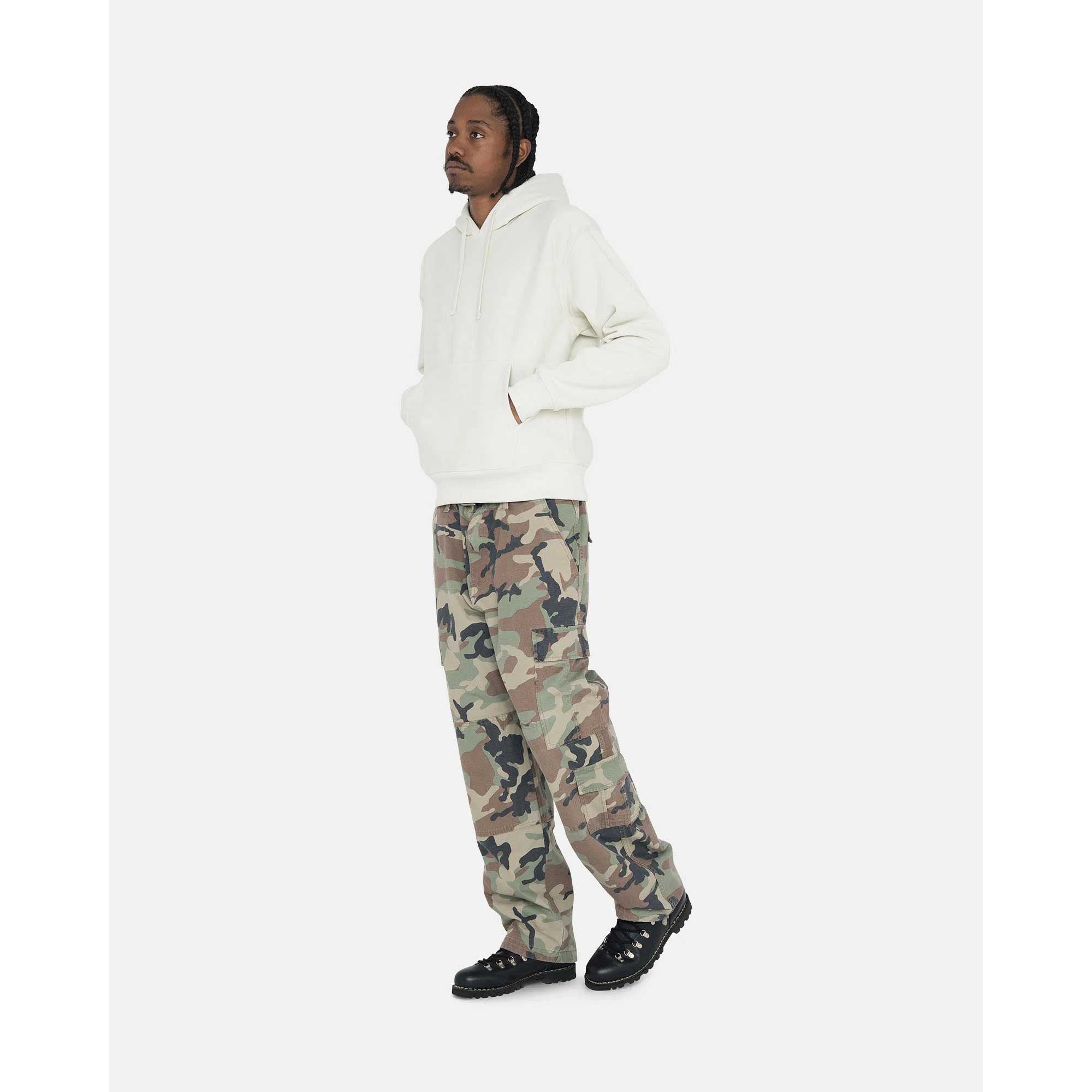 Stussy Surplus Cargo Pant Ripstop, camo