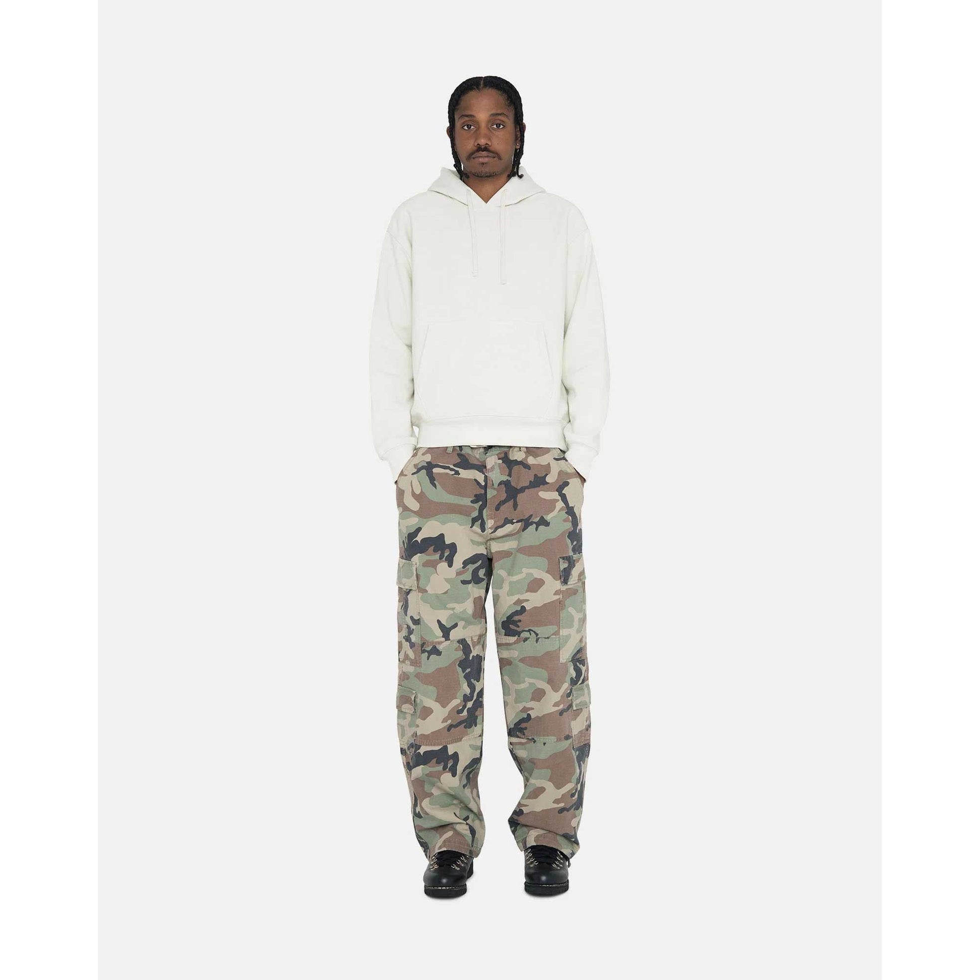 Stussy Surplus Cargo Pant Ripstop, olive