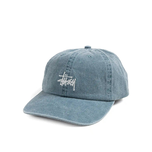 Stussy Washed Basic Low Pro Cap, midnight - Tiki Room Skateboards - 1