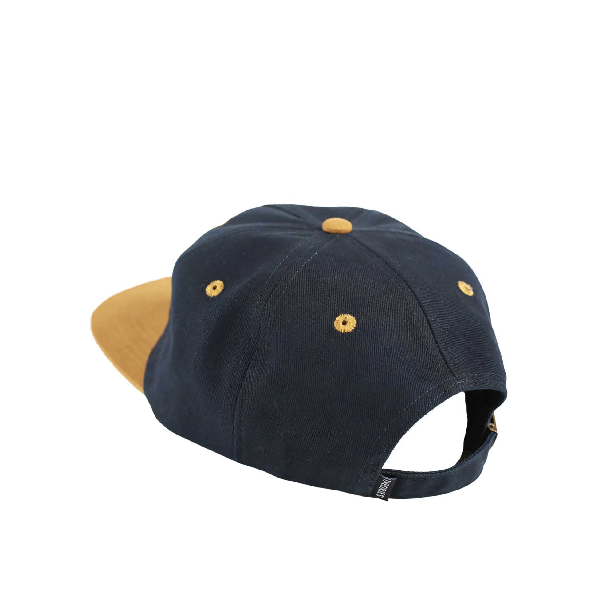Theories Hand Of Theories Strapback, navy/gold - Tiki Room Skateboards - 2