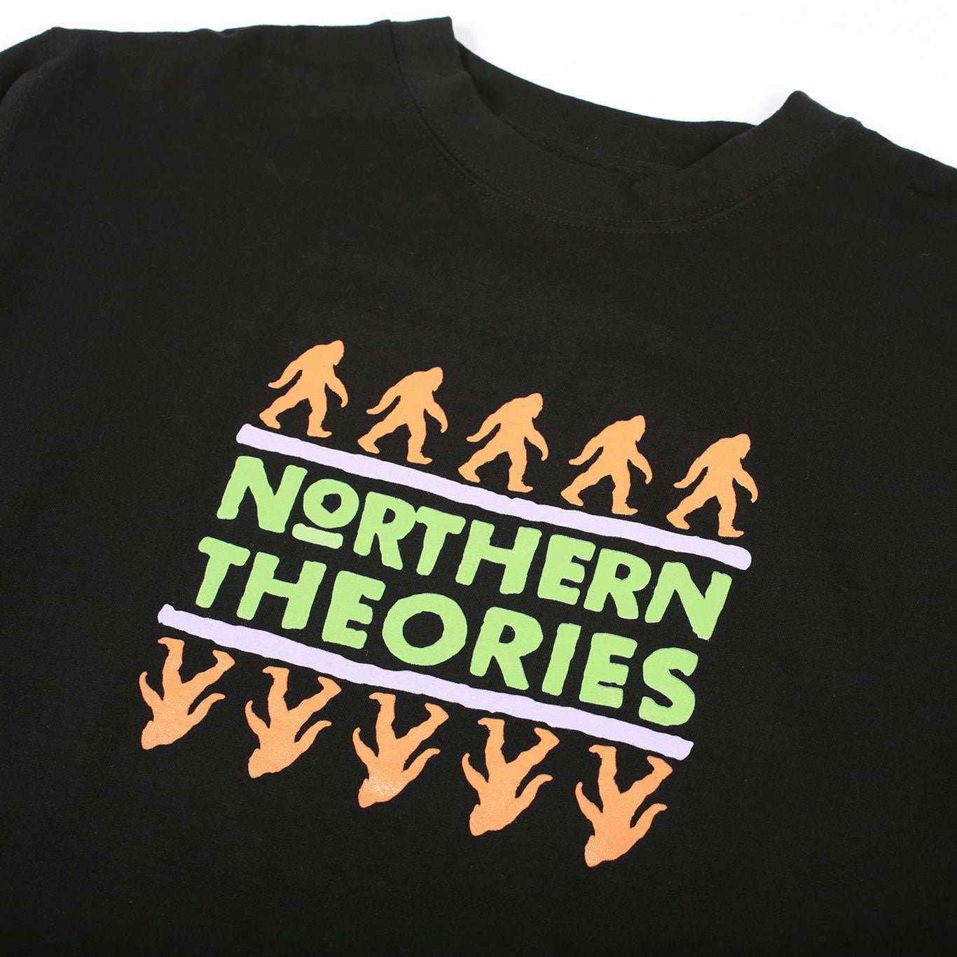 Theories Northern Theories Crew, black(blk) - Tiki Room Skateboards - 2