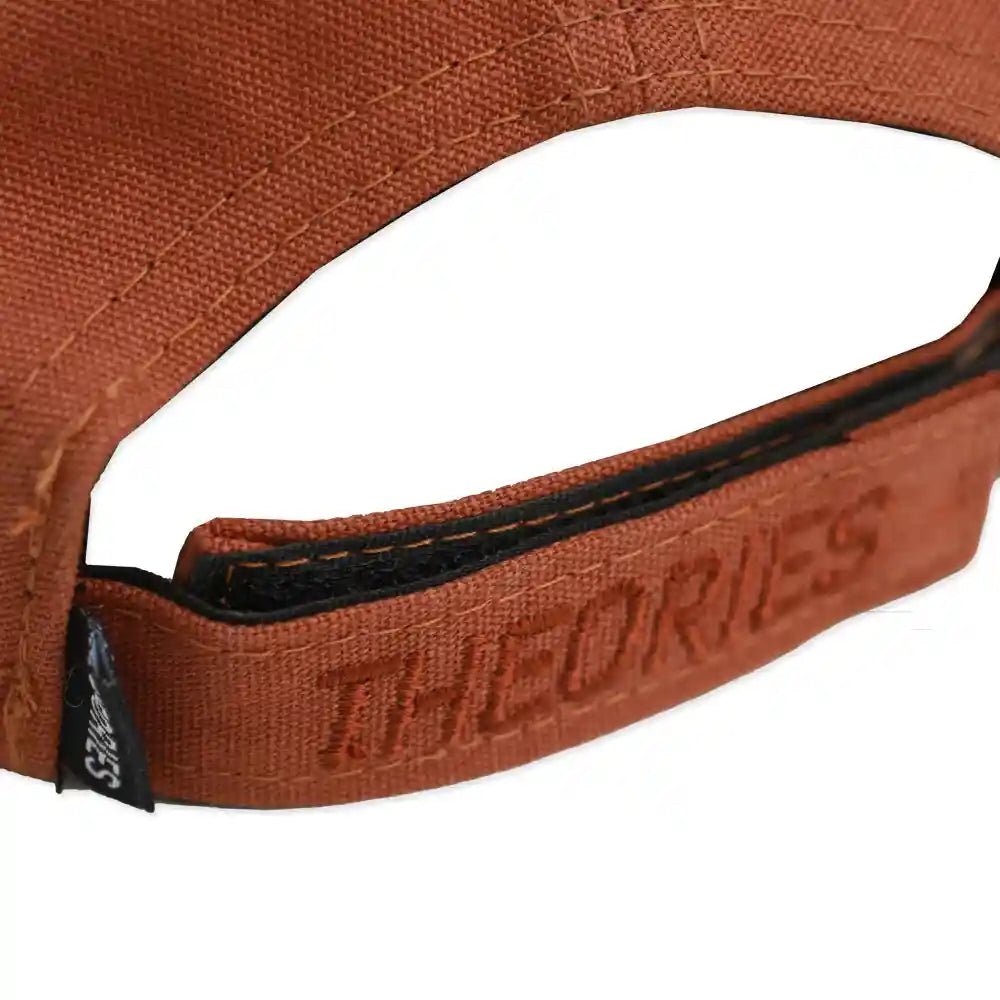 Theories Remote Viewing Duck Canvas Snapback, brown - Tiki Room Skateboards - 3