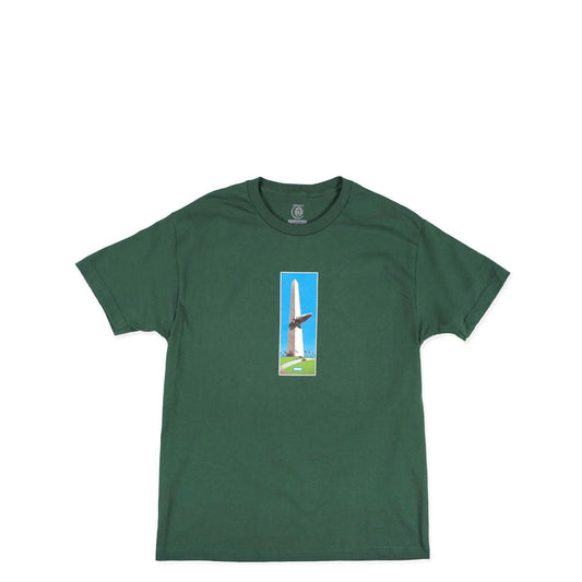 Theories The Incident Tee, forest green - Tiki Room Skateboards - 1