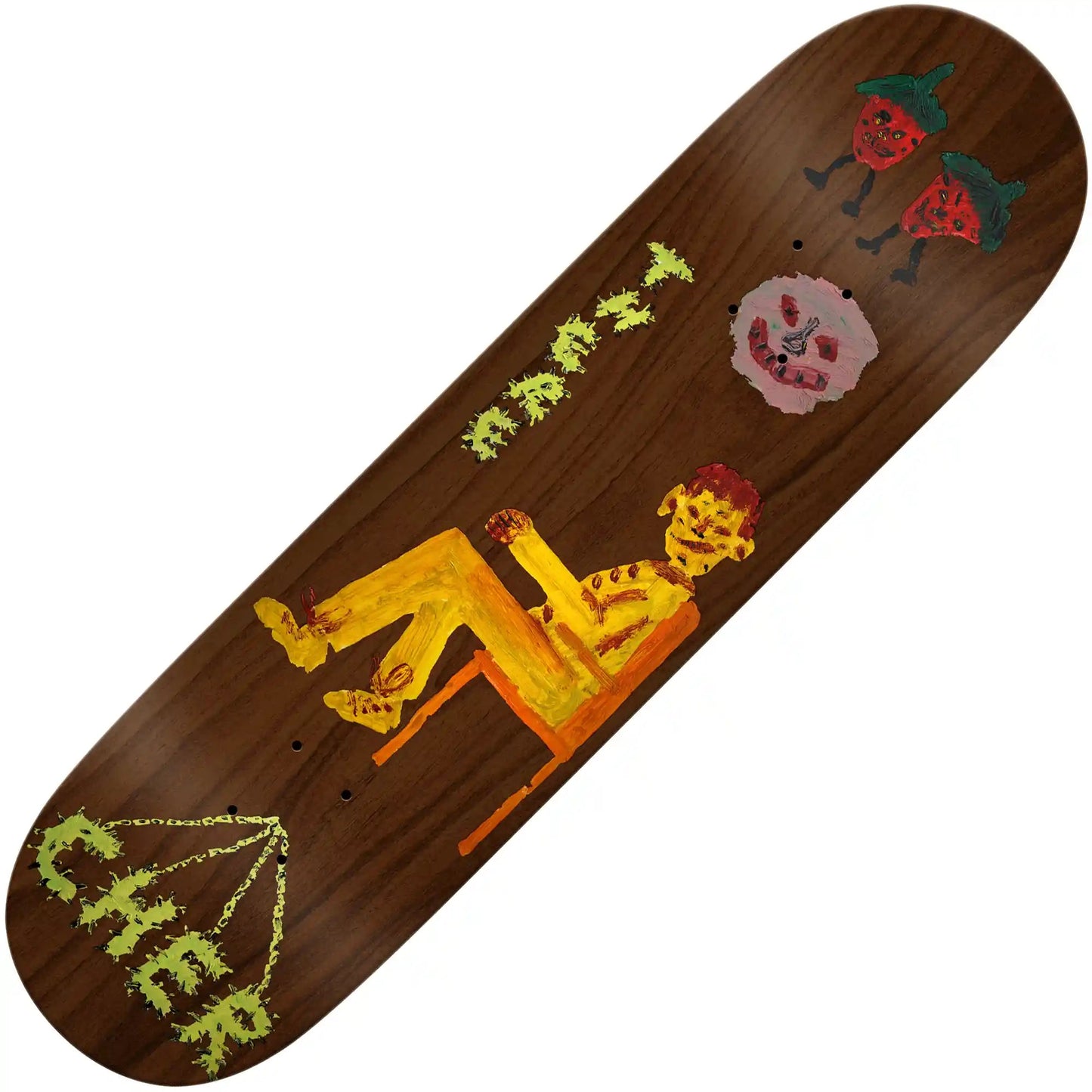 There Cher Get Off My Case True Fit (8.25"), brown - Tiki Room Skateboards - 1