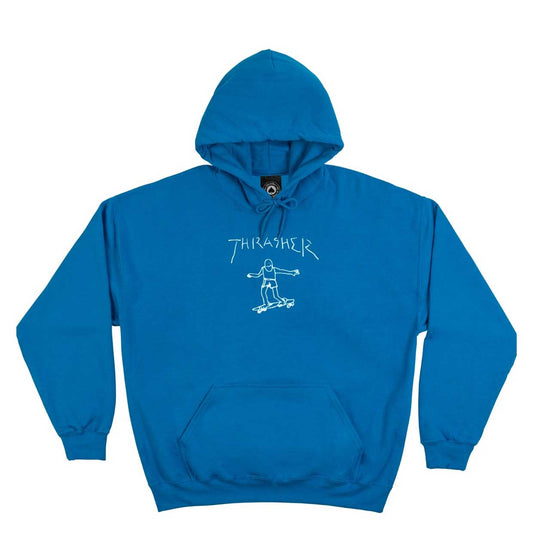 Thrasher Gonz Hoodie, sapphire - Tiki Room Skateboards - 1